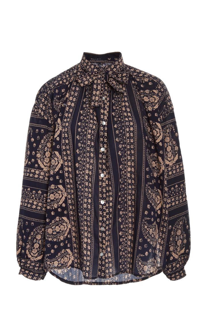 Moda Operandi Alix Of Bohemia Kiki Paisley Cotton Shirt