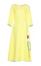 Mira Mikati Cut Out Toucan Dress