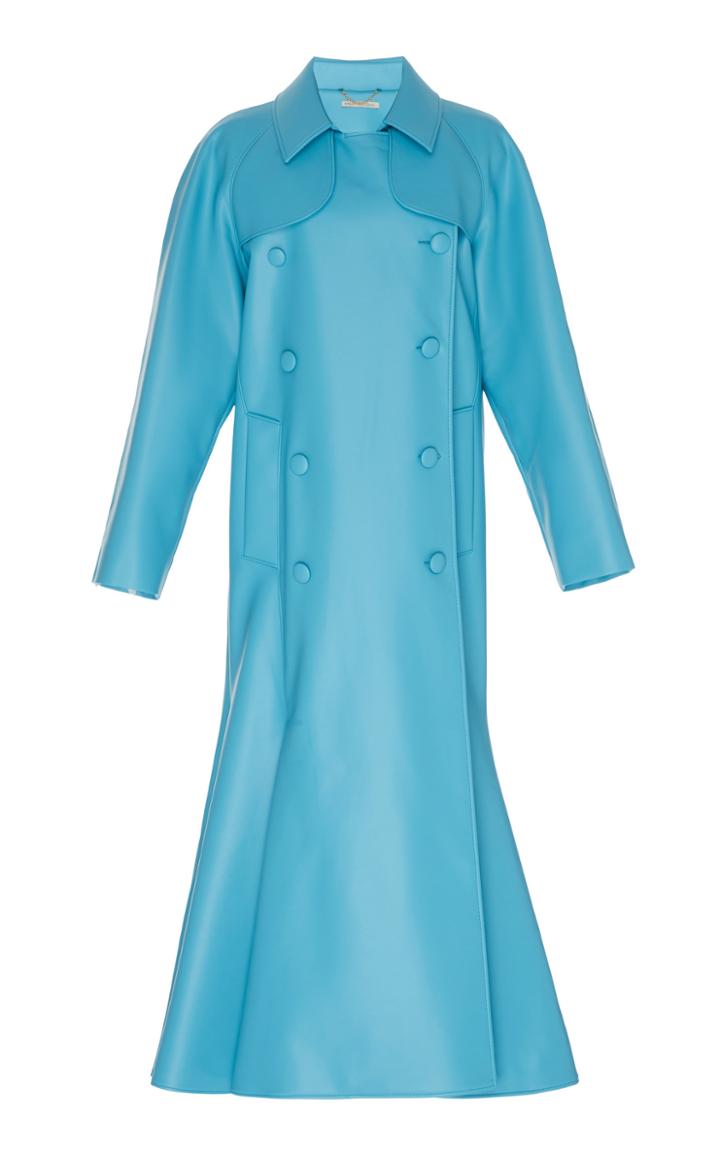 Emilia Wickstead Tessa Faux Leather Coat