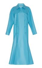 Emilia Wickstead Tessa Faux Leather Coat
