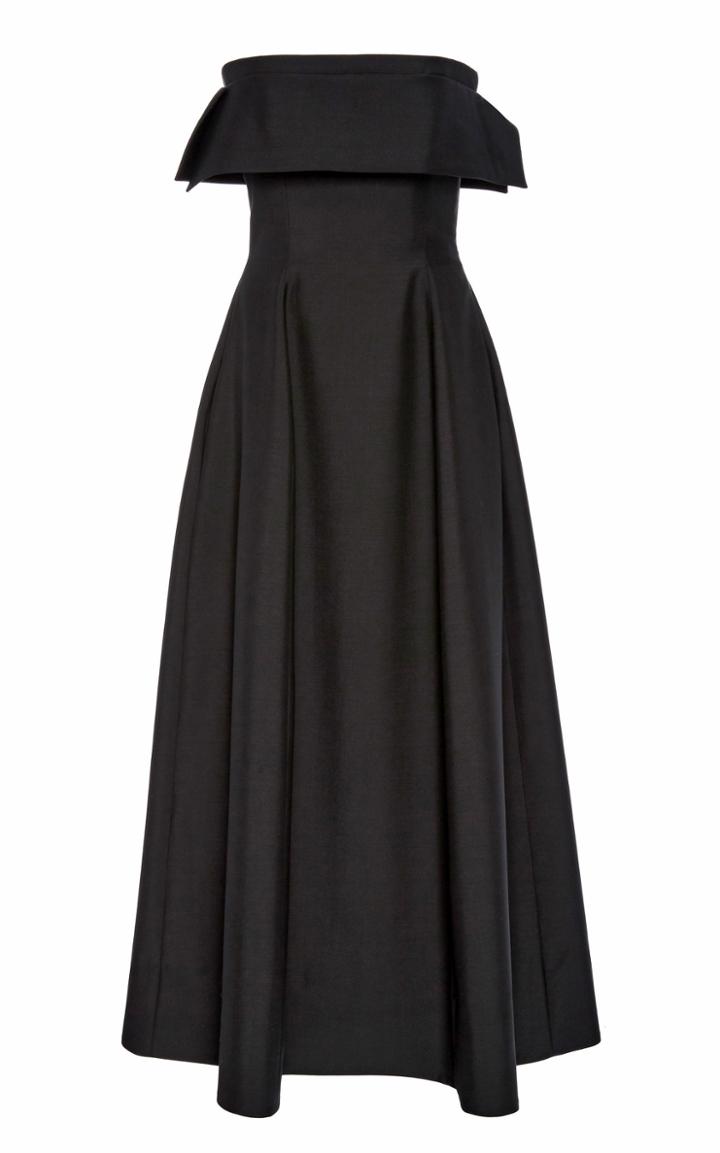 Moda Operandi The Row Dario Mohair-wool Strapless Midi Dress Size: 0