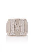 Lynn Ban Sterling Silver Diamond Ring