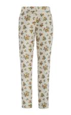 Moda Operandi Tory Burch Rose Floral Jacquard Trouser