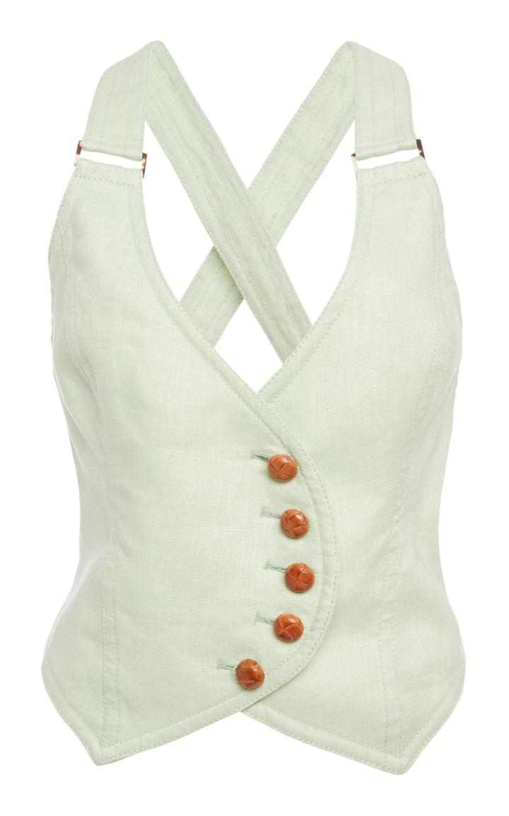 Zimmermann Corsage Buttoned Waistcoat