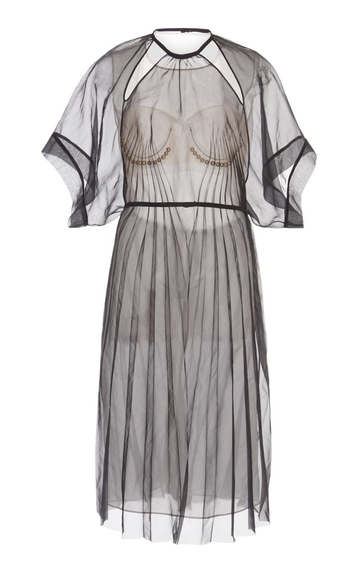 Maison Margiela Plisse Soleil Sheer Dress