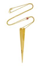 Elena Votsi Eros Long Pendant