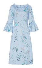 Luisa Beccaria Floral Shift Dress