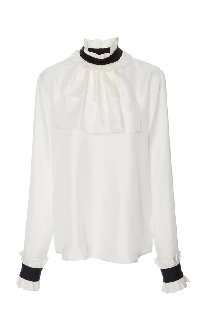 Macgraw Saint Silk Crepe Blouse