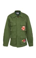 Isolda Green Army Jacket