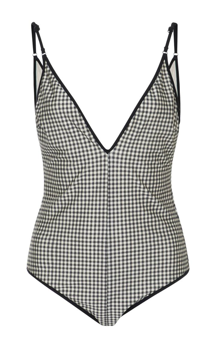 Zimmermann Paradiso V Neck One Piece