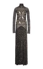 Roberto Cavalli Knit Print Maxi Dress