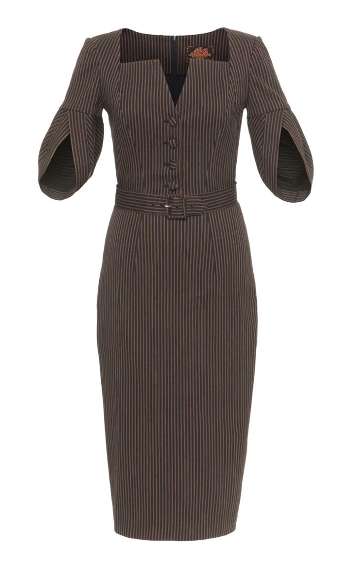 Lena Hoschek Bossa Nova Pinstripe Dress