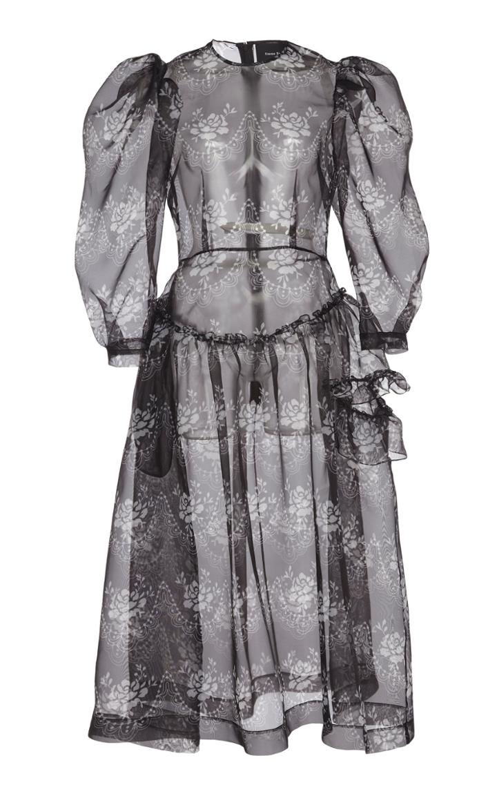 Moda Operandi Simone Rocha Full Sleeve Single Bite Dress Size: 6