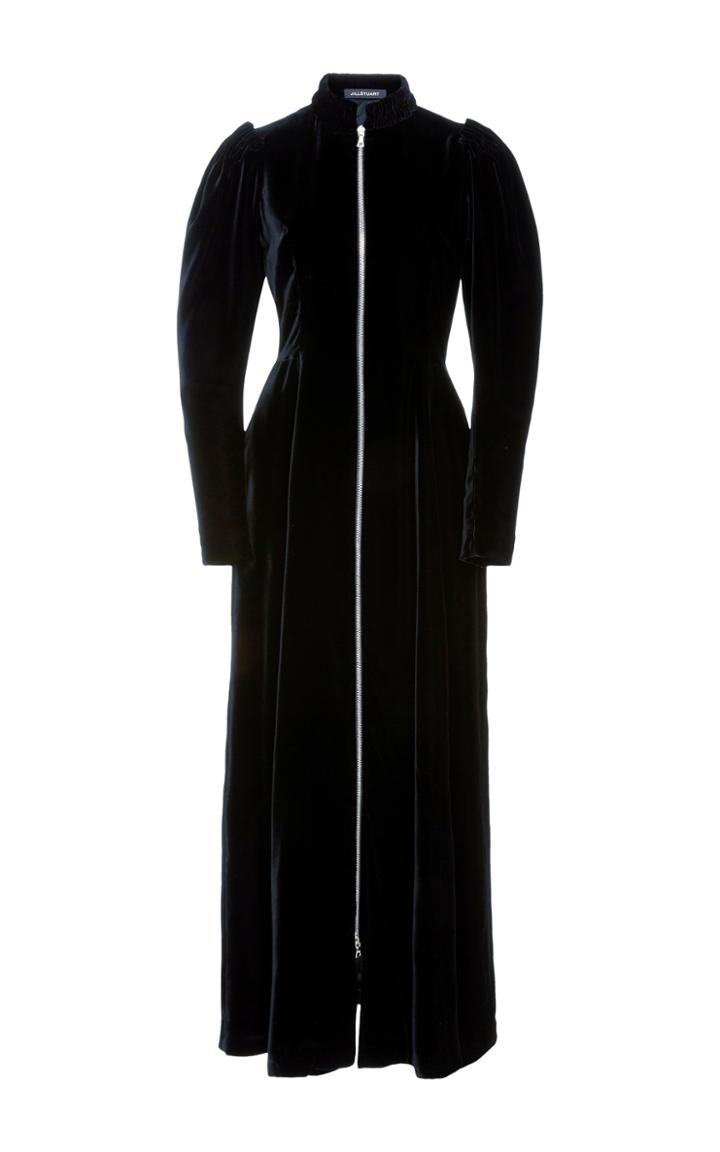 Jill Stuart Iris Velvet Zip Dress