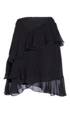 Elie Saab Ruffled Mini Skirt