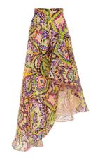Delpozo Cape Silk Skirt