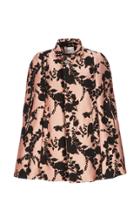 Moda Operandi La Doublej Mantella Jacquard-knit Cape