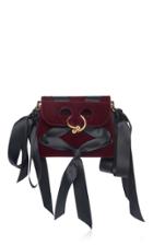 J.w.anderson Mini Pierce Velvet Bag
