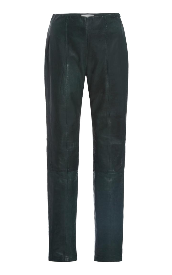 Moda Operandi Arj Aida Straight Leg Leather Pants