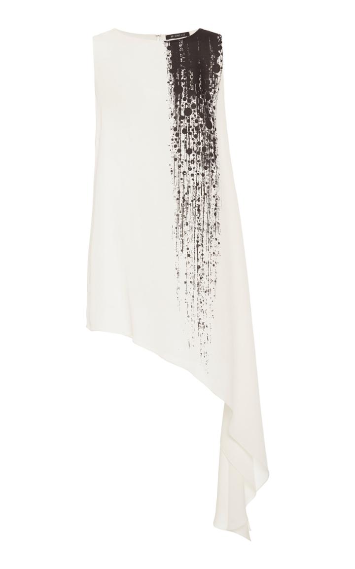Mi Jong Lee Asymmetric Silk Tunic