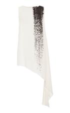 Mi Jong Lee Asymmetric Silk Tunic
