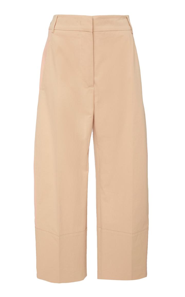 Cdric Charlier Wide-leg Cotton-blend Trousers