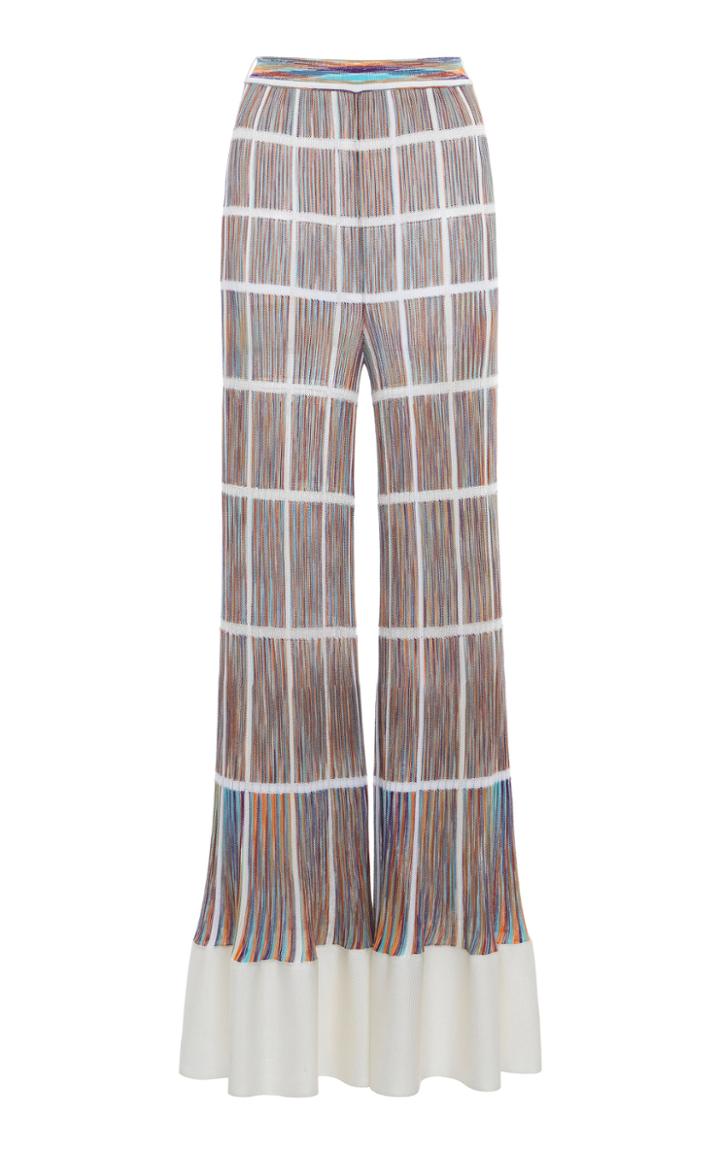 Missoni Checked High-rise Culotte Pants