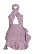 Lana Mueller Amera Halter Mini Dress