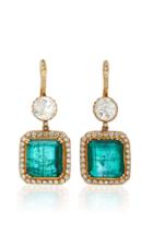 Sanjay Kasliwal One-of-a-kind Emerald Drop Earrings