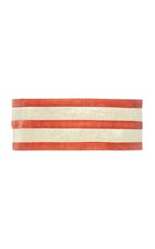 Luisa Beccaria Striped Corset Belt
