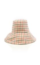 Maison Michel Isabella Checked Wool Bucket Hat
