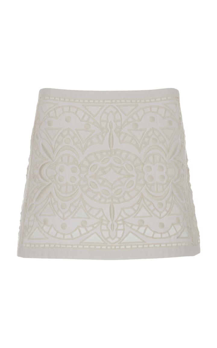 Isabel Marant Devona Cotton Mini Skirt