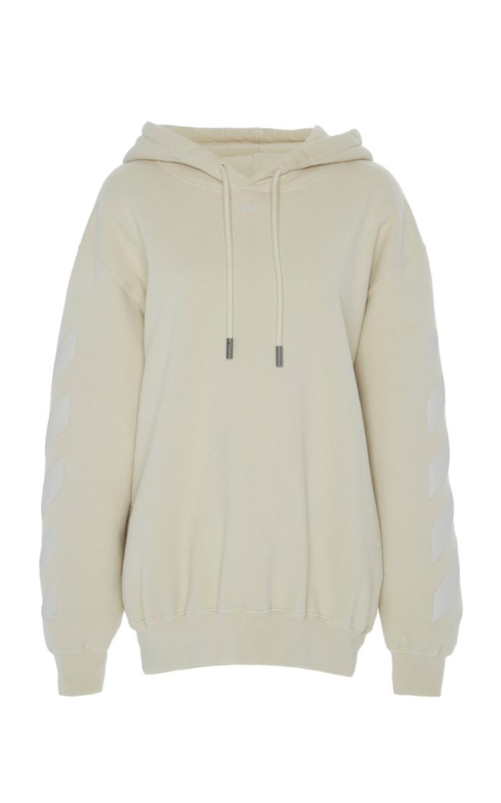 Off-white C/o Virgil Abloh Diag Cotton Hoodie