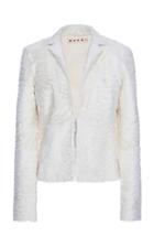Marni Lamb Swakara Fitted Jacket