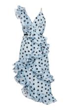 Johanna Ortiz M'o Exclusive Rain Stick Silk Organza Dress