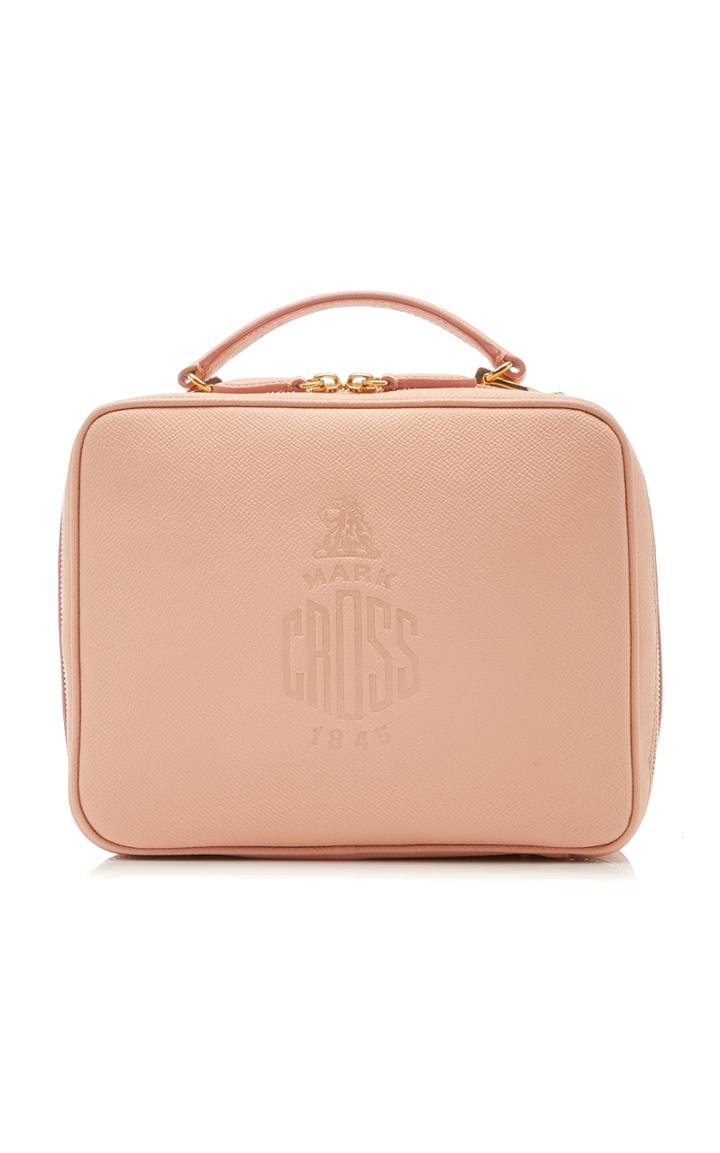 Moda Operandi Mark Cross Laura Embossed Logo Crossbody Bag