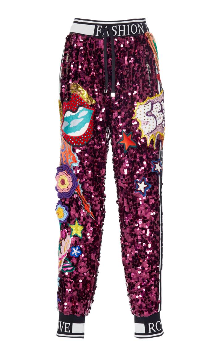 Dolce & Gabbana Embellished Track Pant
