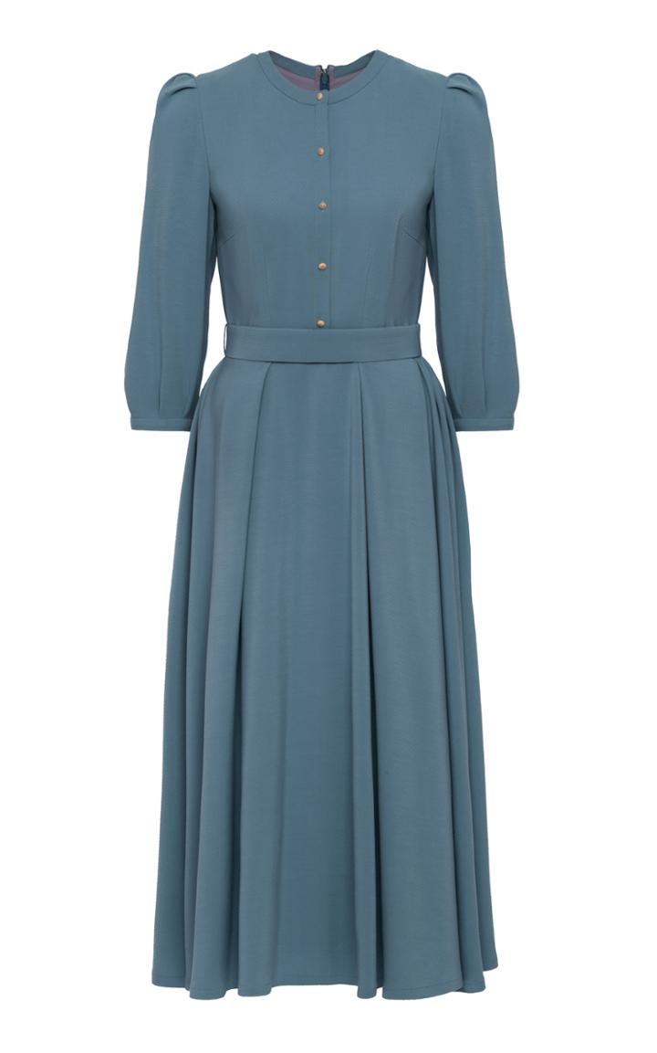 Ulyana Sergeenko Demi Couture A-line Midi Dress