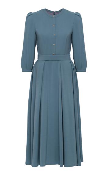 Ulyana Sergeenko Demi Couture A-line Midi Dress
