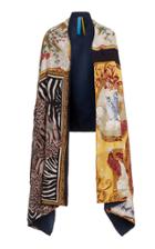 Rianna + Nina Ooak Printed Silk Stole