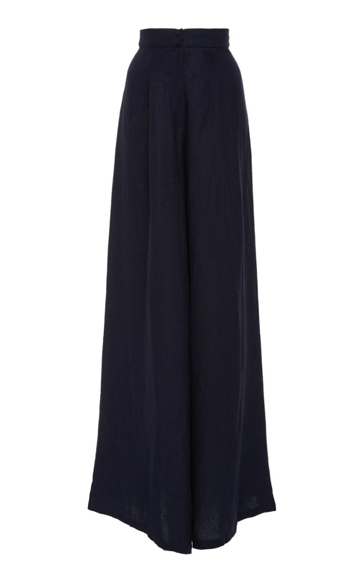 Moda Operandi Andres Otalora Eivissa Wide-leg Linen Pants Size: 2