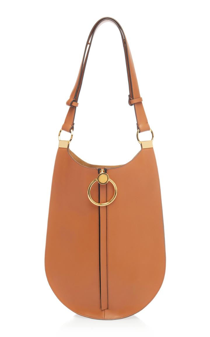 Marni Earring Leather Shoulder Bag