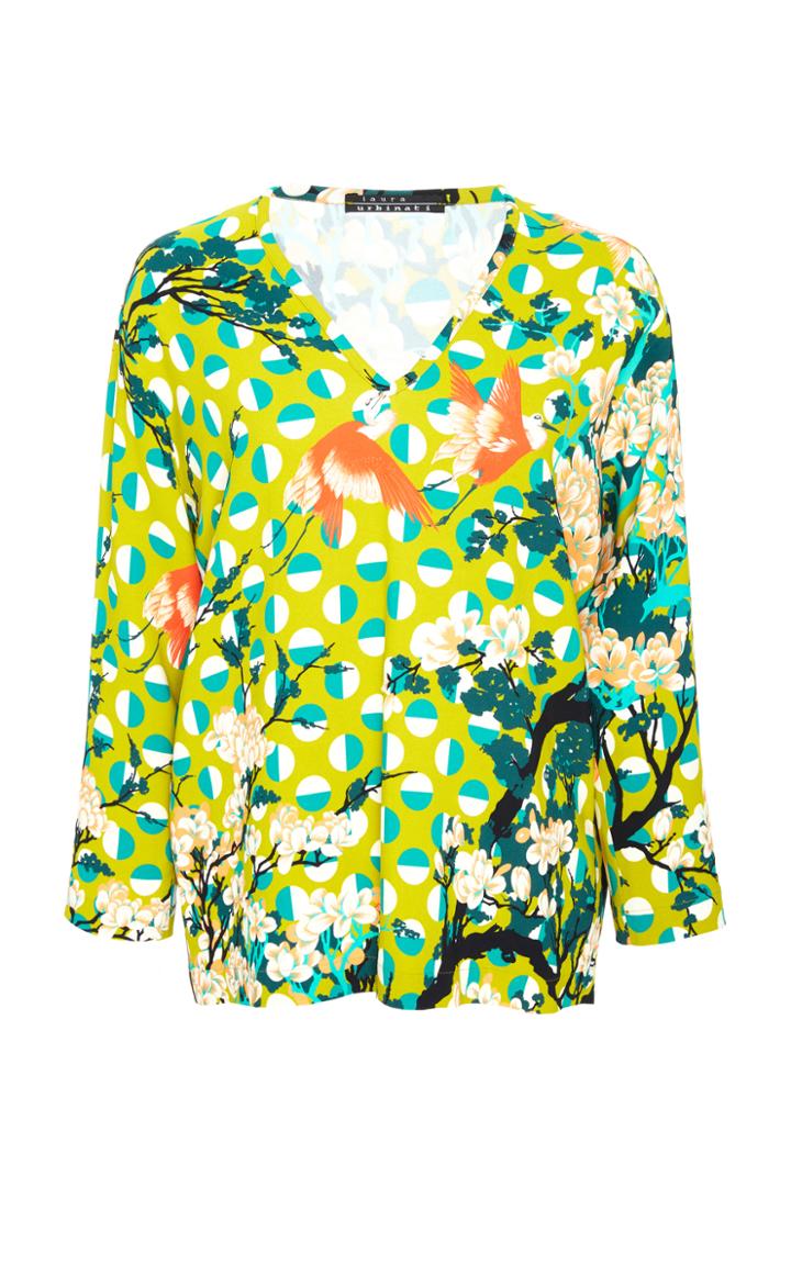 Laura Urbinati Floral Stretch Tee