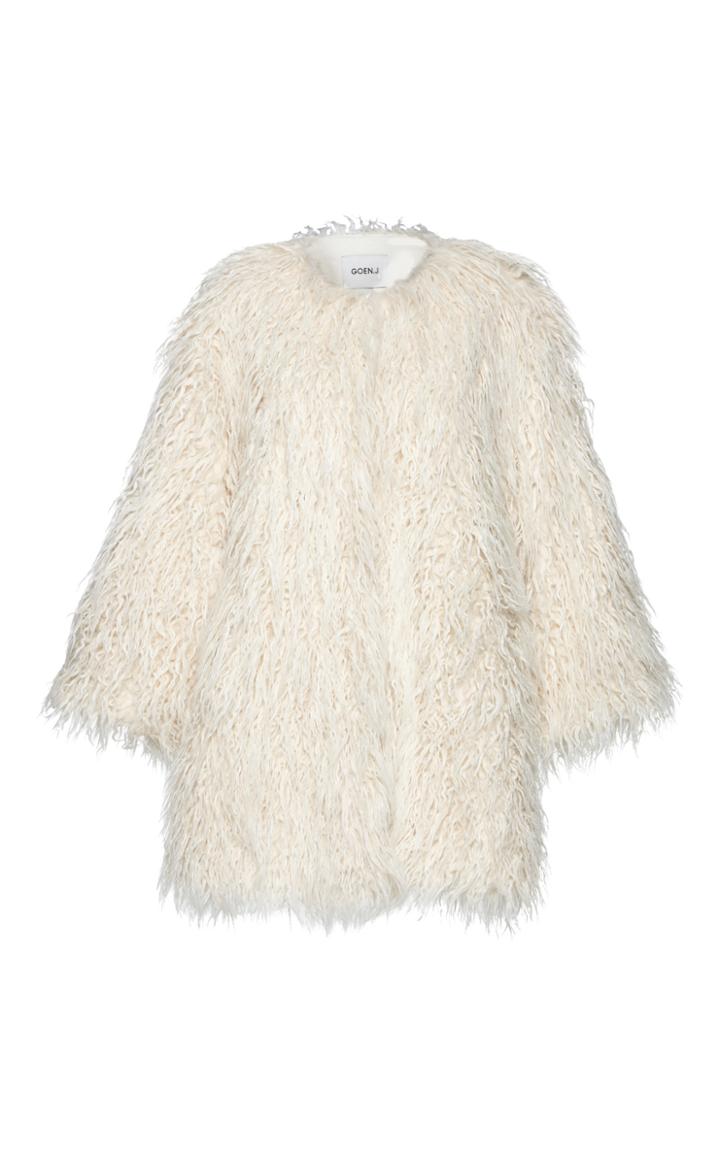 Goen.j Faux Fur Jacket