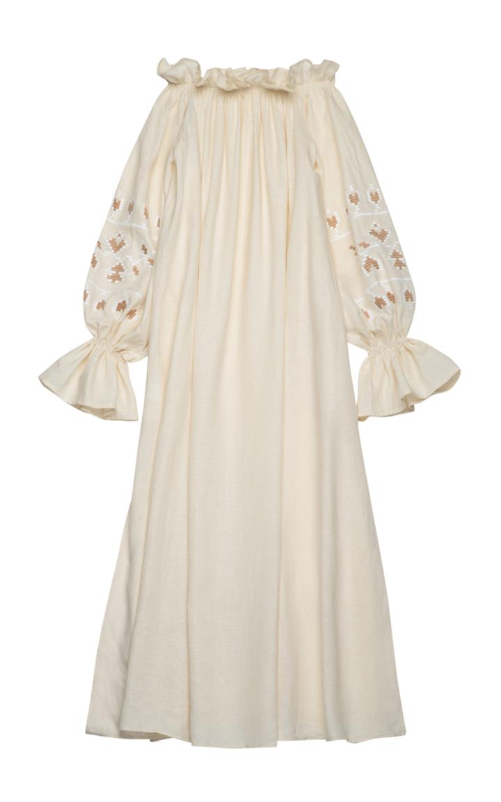 March11 Flora Off Shoulder Maxi Dress