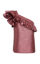 Philosophy Di Lorenzo Serafini One Shoulder Ruffle Top