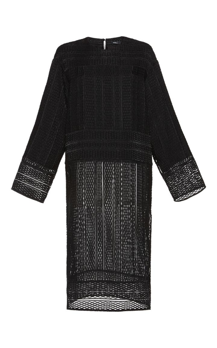 Goen.j Long Sleeve Organza Dress