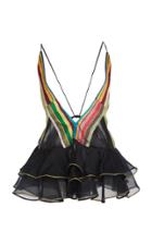 Rahul Mishra Chromatic Ruffle Top