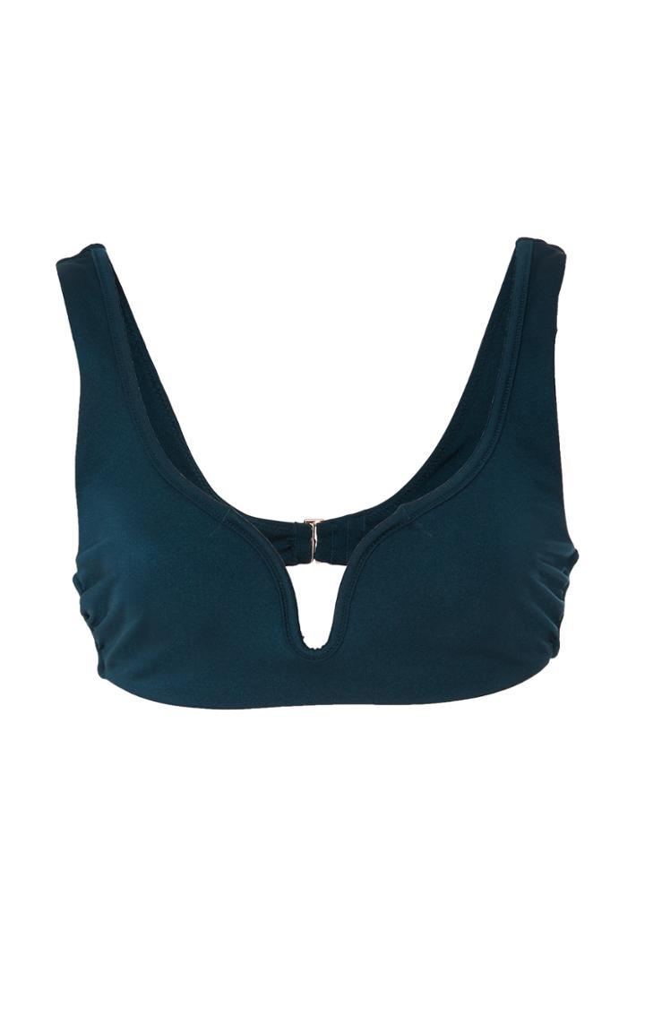 Tori Praver Chloe Plunge Bralette Top