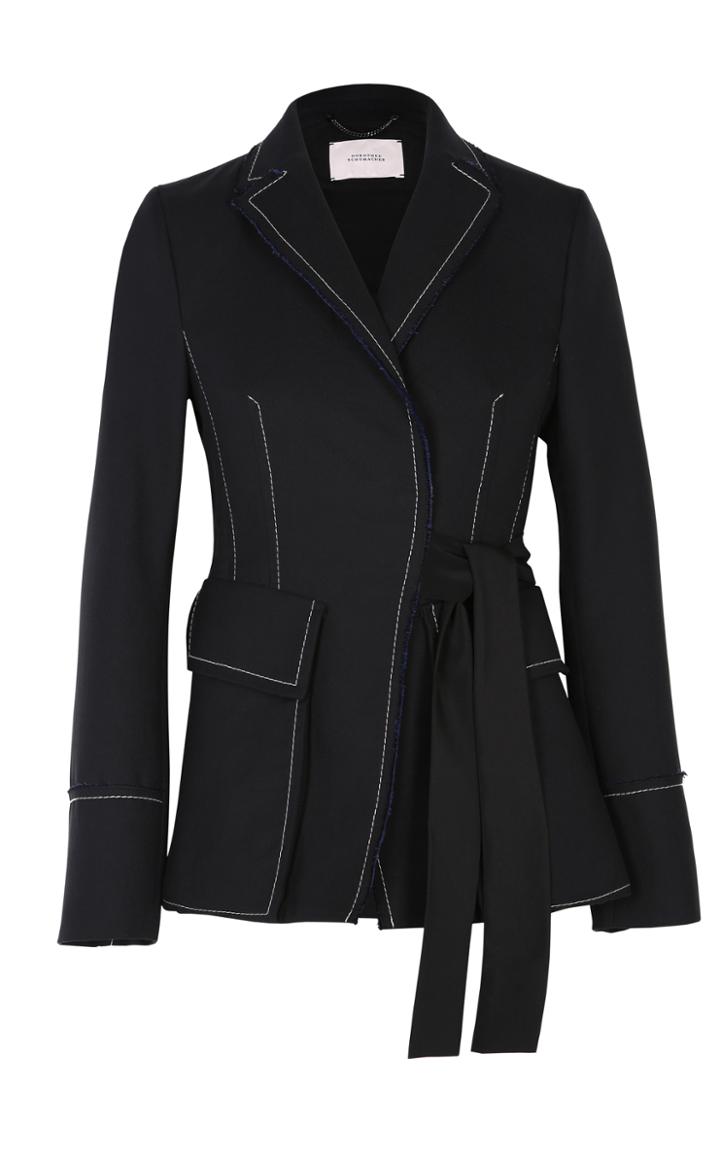 Dorothee Schumacher Tailored Raw Edge Jacket